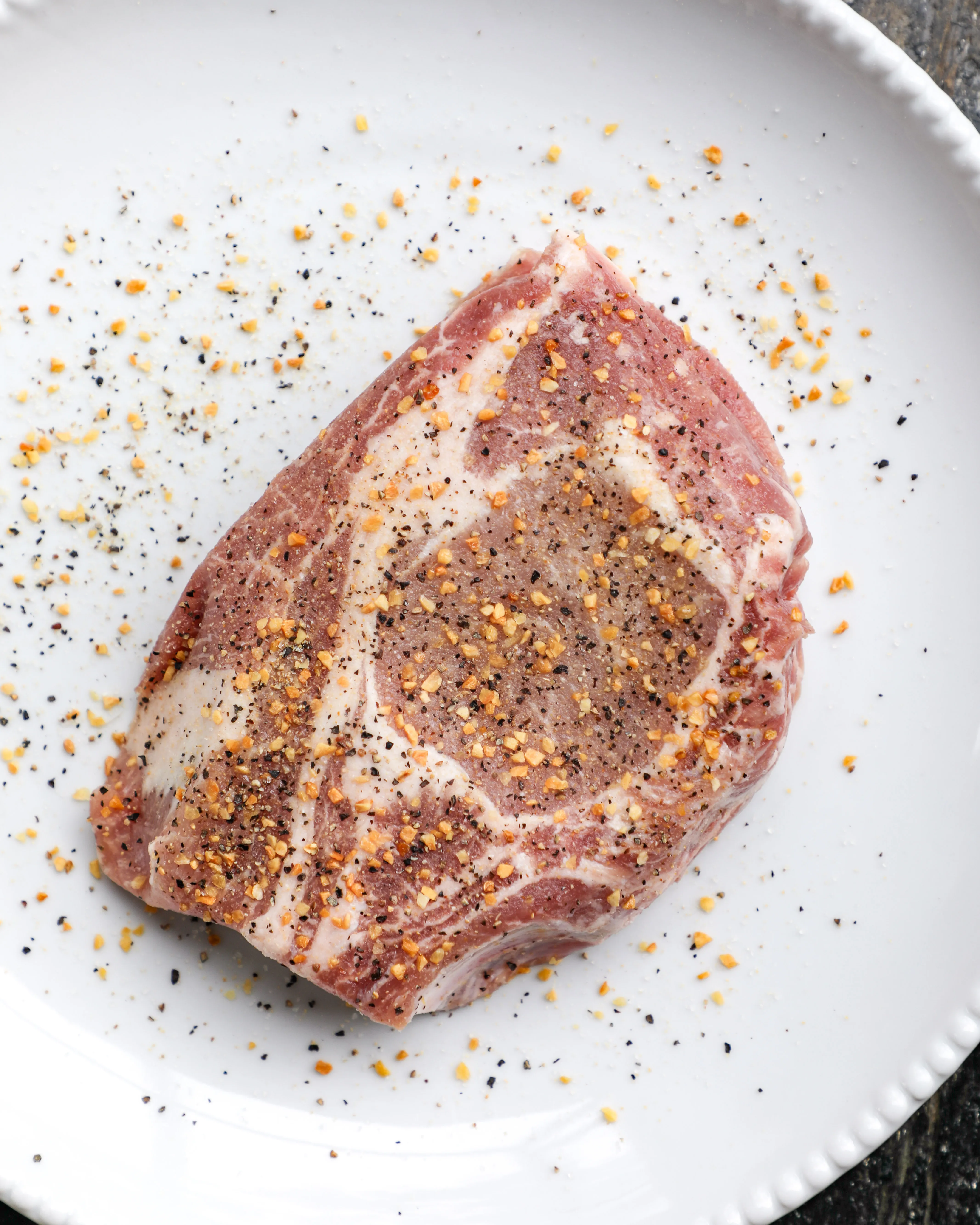 Raw Pork Chop