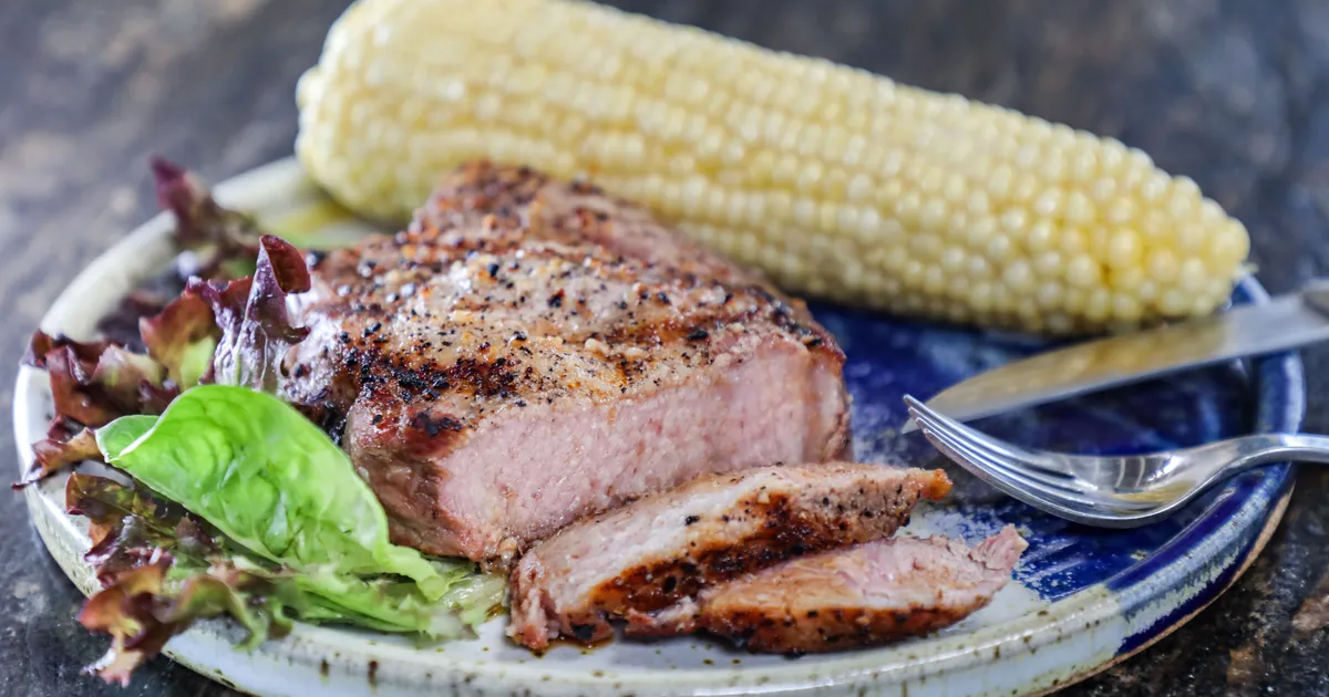 Thick-Cut Grilled & Oven Finished Pork Chops