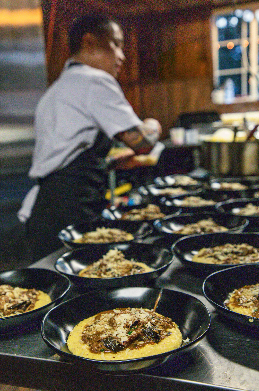 blog__spring-farm-dinner-2025-a-night-to-remember/black_trumpet_mushrooms_and_plenta.png