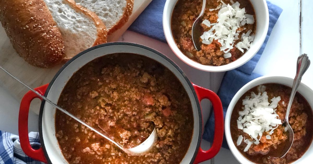 Grass Fed Beef Chili