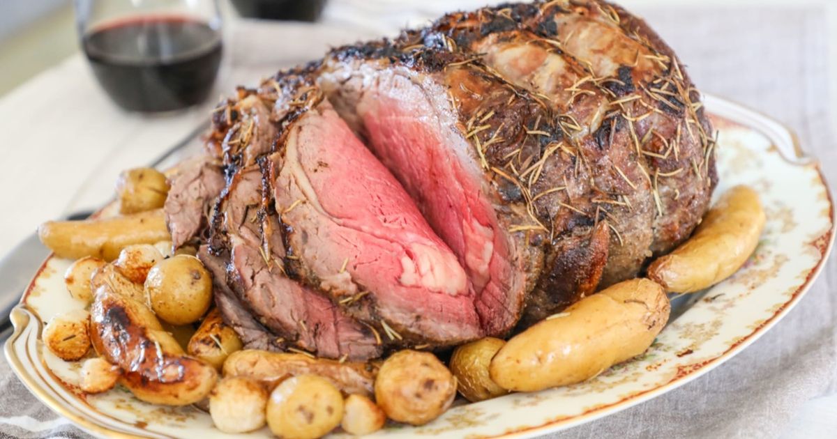 Reverse-Sear Prime Rib of Beef