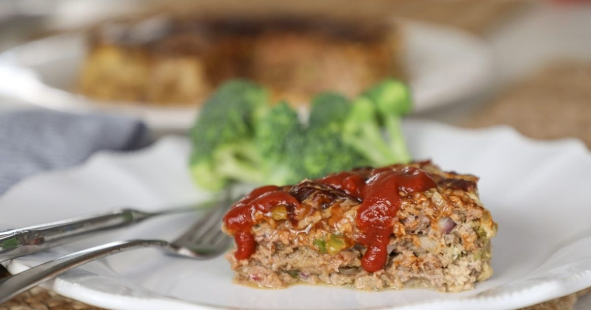 Ground Beef & Pork Meatloaf