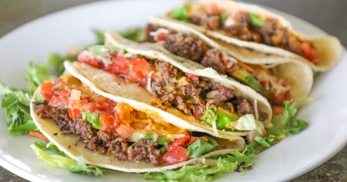 30 Minute Fast & Easy Meal Planner: Ground Beef Soft Tacos