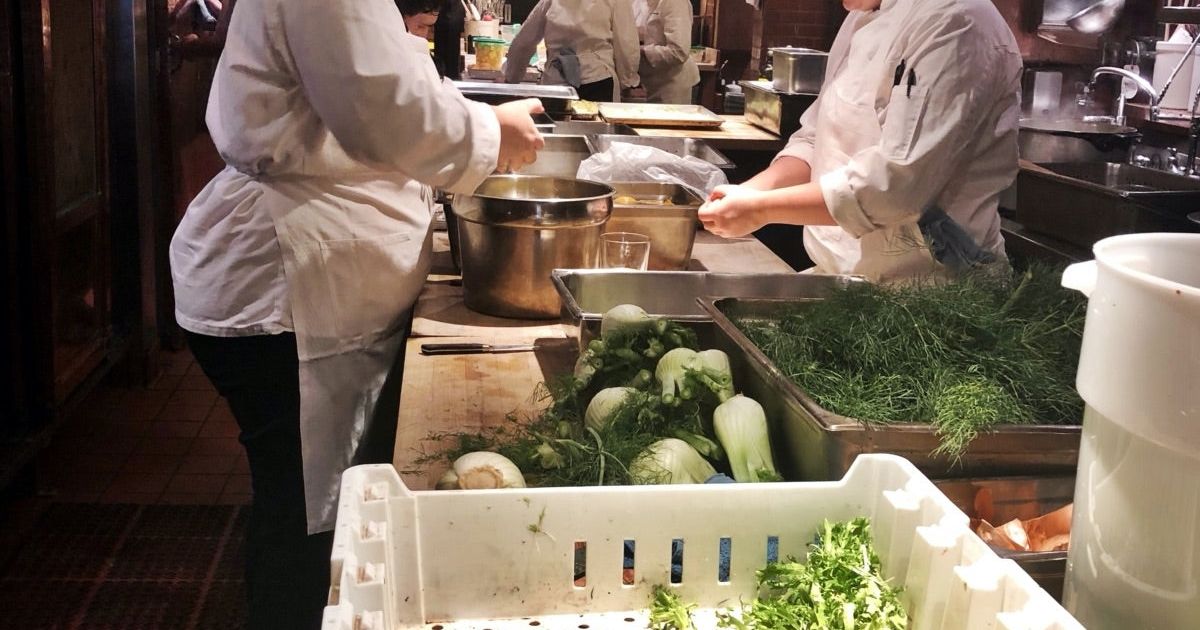 In The Kitchen At Chez Panisse!