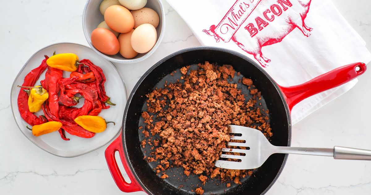 Homemade Spicy Ground Pork Chorizo (serves 6)