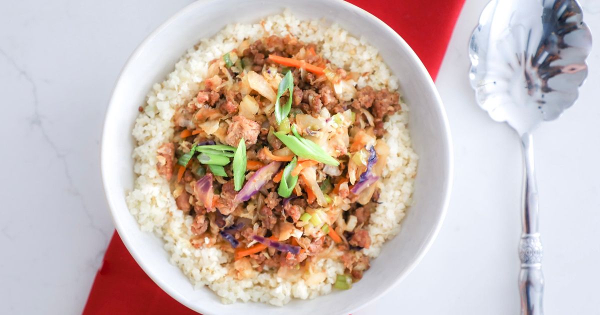 30 Minute Meals: Asian Ground Pork Bowl