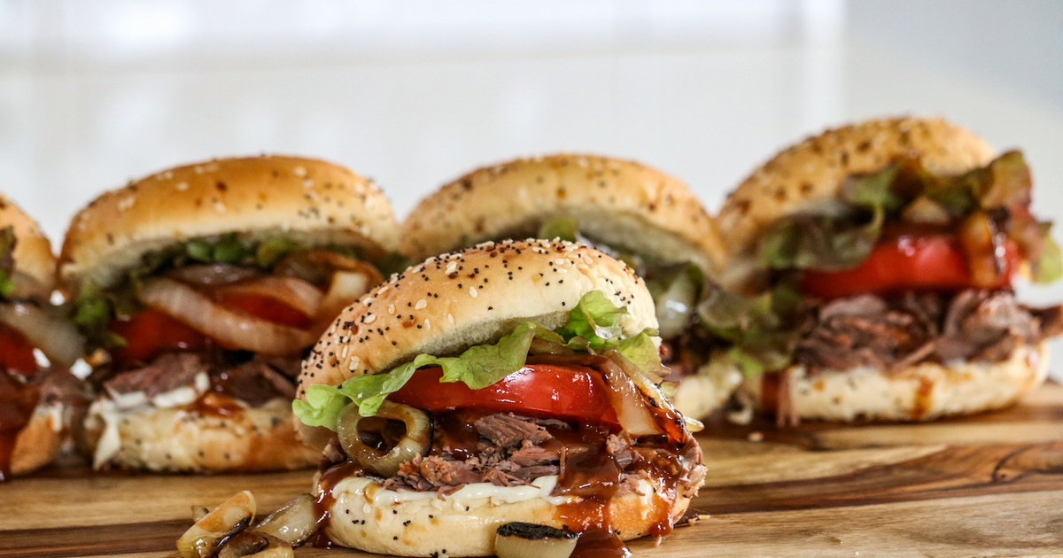 Beef Brisket Sliders