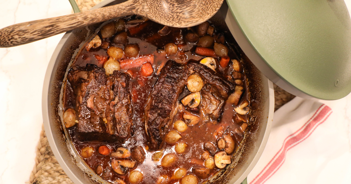 Beef Short Rib Bourguignon