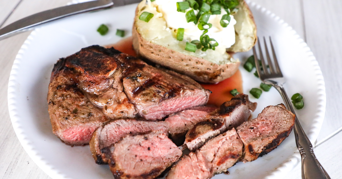 The Perfect Lamb Leg Steak