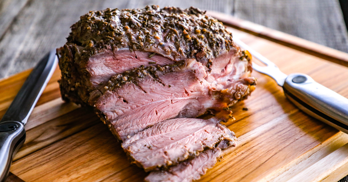 Roast Bone-In Leg of Lamb