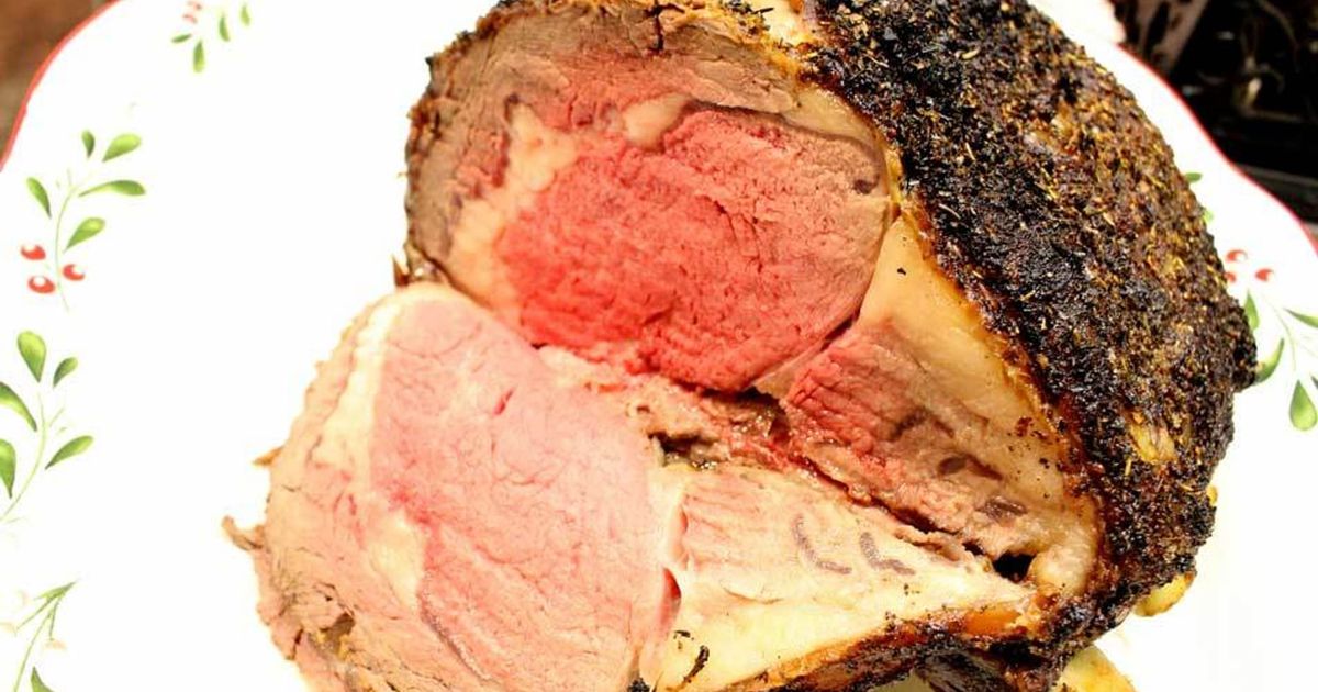 Poncia's Perfect Prime Rib of Roast Beef